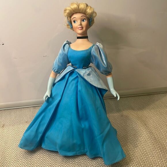 Cinderella  Disney Collection Bisque 17” Porcelain Doll - Picture 1 of 3